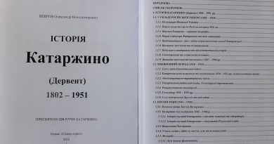 Нові надходження до Державного архіву Одеської області  документів особового походження Візірова Олександра Володимировича