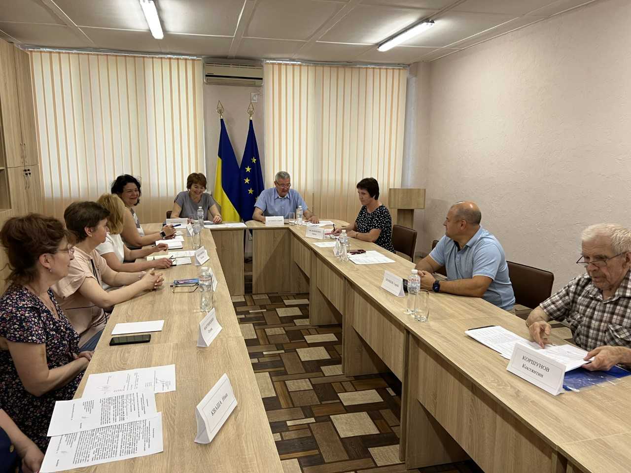 ЗАСІДАННЯ ЕКСПЕРТНО-ПЕРЕВІРНОЇ КОМІСІЇ
