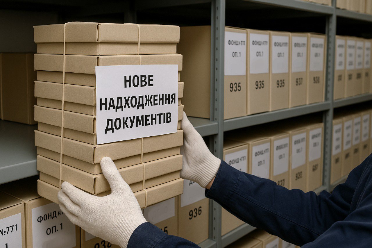 Нові надходження до Державного архіву Одеської області документів з реалізації державної політики у сфері виробництва