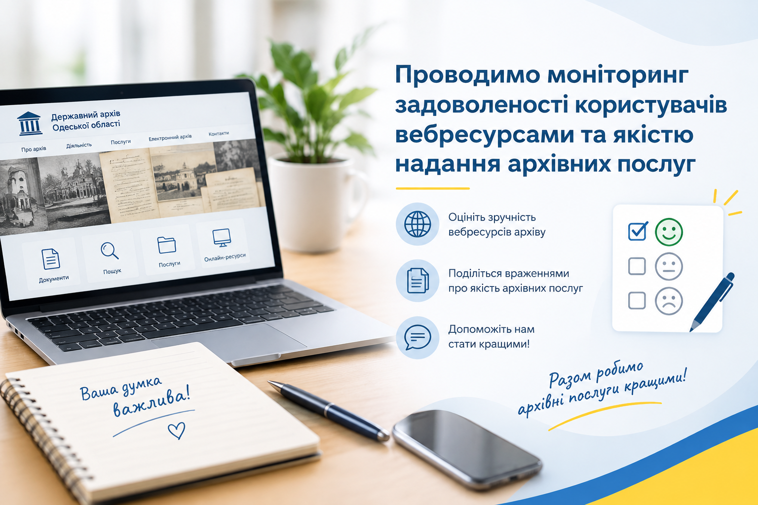 ДОПОМОЖІТЬ НАМ СТАТИ КРАЩЕ